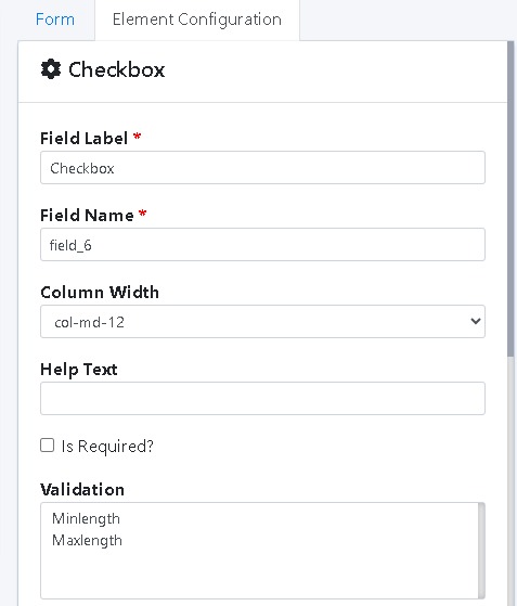 Checkbox Element Image